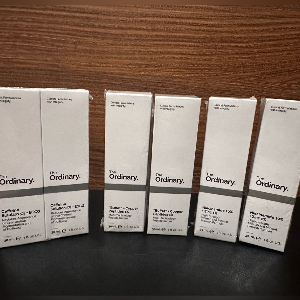 ‼️SALE‼️ NEW 6 x THE ORDINARY SKINCARE SET OF 6 BOTTLES - BUNDLE - 30 ml/ each - Picture 5 of 5
